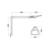 Forstørrelseslampe Wave UV/ESD 3,5 diopter