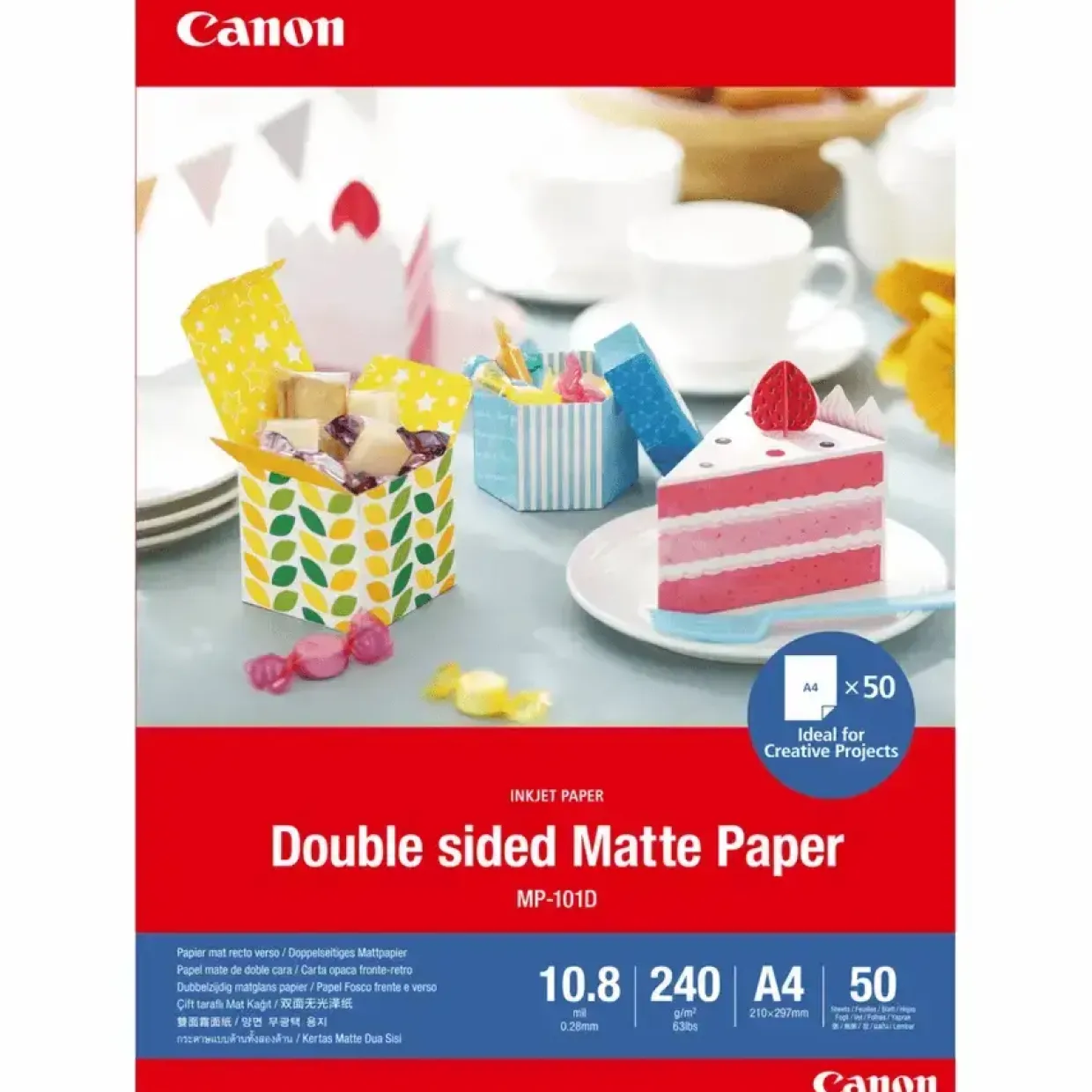 Fotopapir - Canon MP-101D Double Matte - A4 - 240 g - 50 ark
