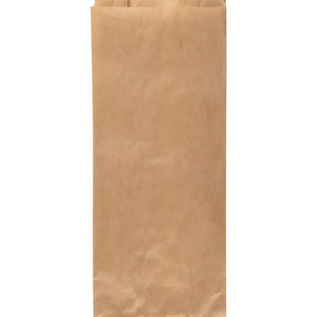 Franskbrødspose, hvid, sidefalset, papir - 1000 stk