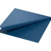 Frokostserviet, Duni, 3-lags, 1/4 fold, mørkeblå, papir, 33cm x 33cm - 1000 stk
