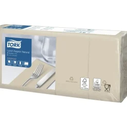 Frokostserviet Tork Advanced 477351 - 2-lags 1|8 fold 33x33cm natur - 2000 stk