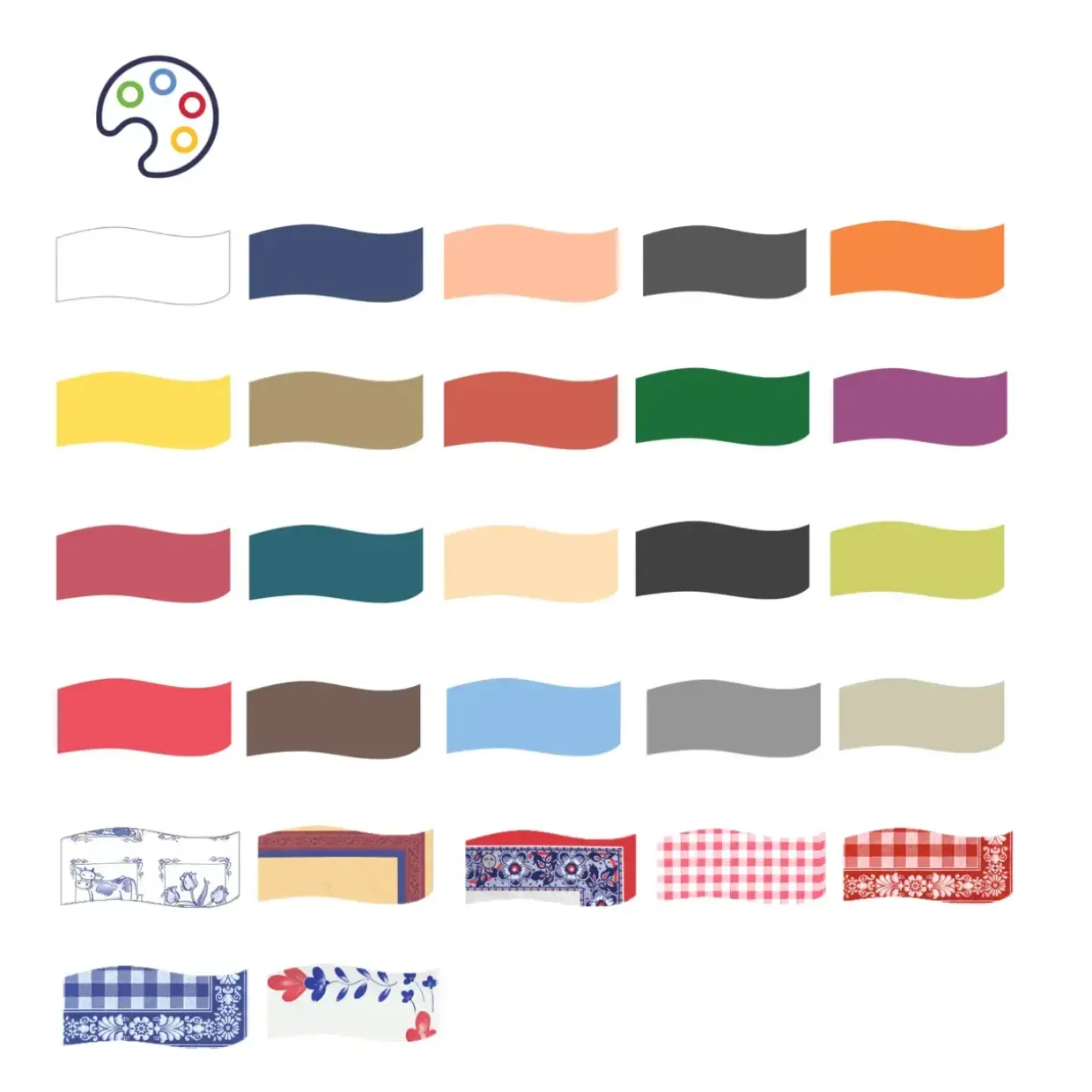 Frokostserviet Tork Advanced 477351 - 2-lags 1|8 fold 33x33cm natur - 2000 stk
