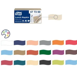 Frokostserviet Tork Advanced 477350 - 2-lags 1|4 fold 33x32,5cm natur - 2000 stk