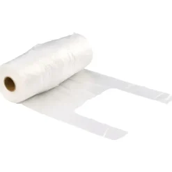 Frugt poser med hank HDPE transparent 10 my 32x36 250 poser pr rulle - 20 ruller