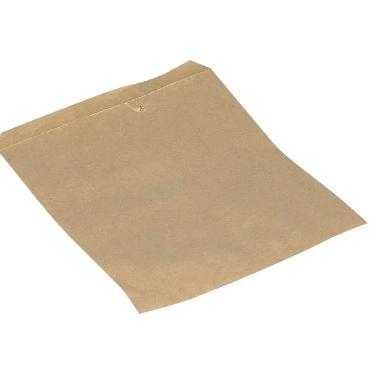 Frugt pose 22x18cm 50 g m2 brun papir på snor - 1000 stk