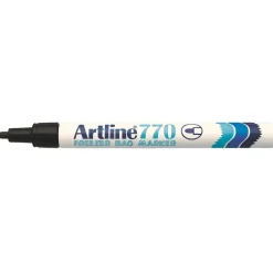 Frysemarker Artline 770 sort - Køb minimum 12 stk.
