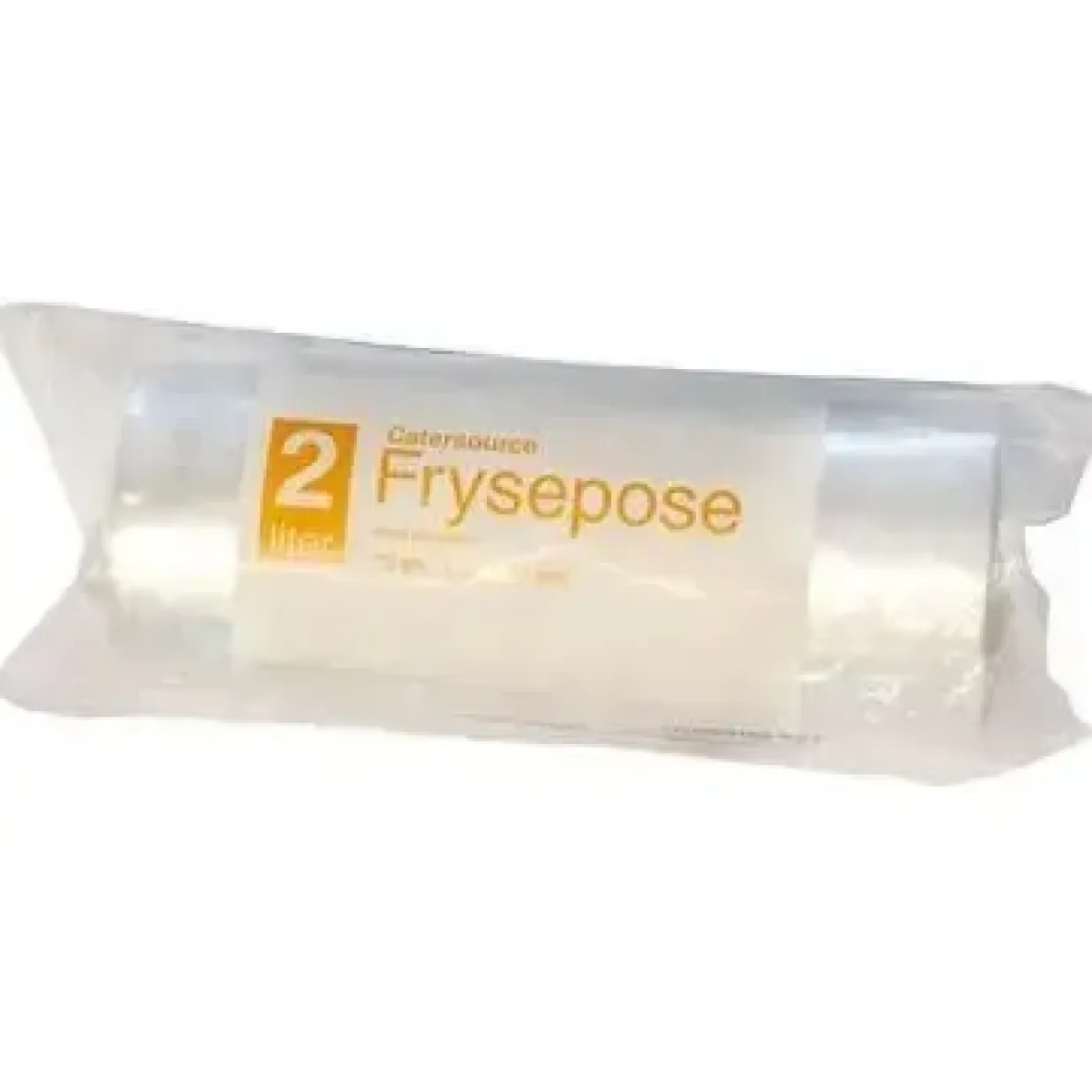 Frysepose Catersource 2 ltr 150x350 mm 34my med Skrivefelt LDPE - 40 rl x 75 stk/krt