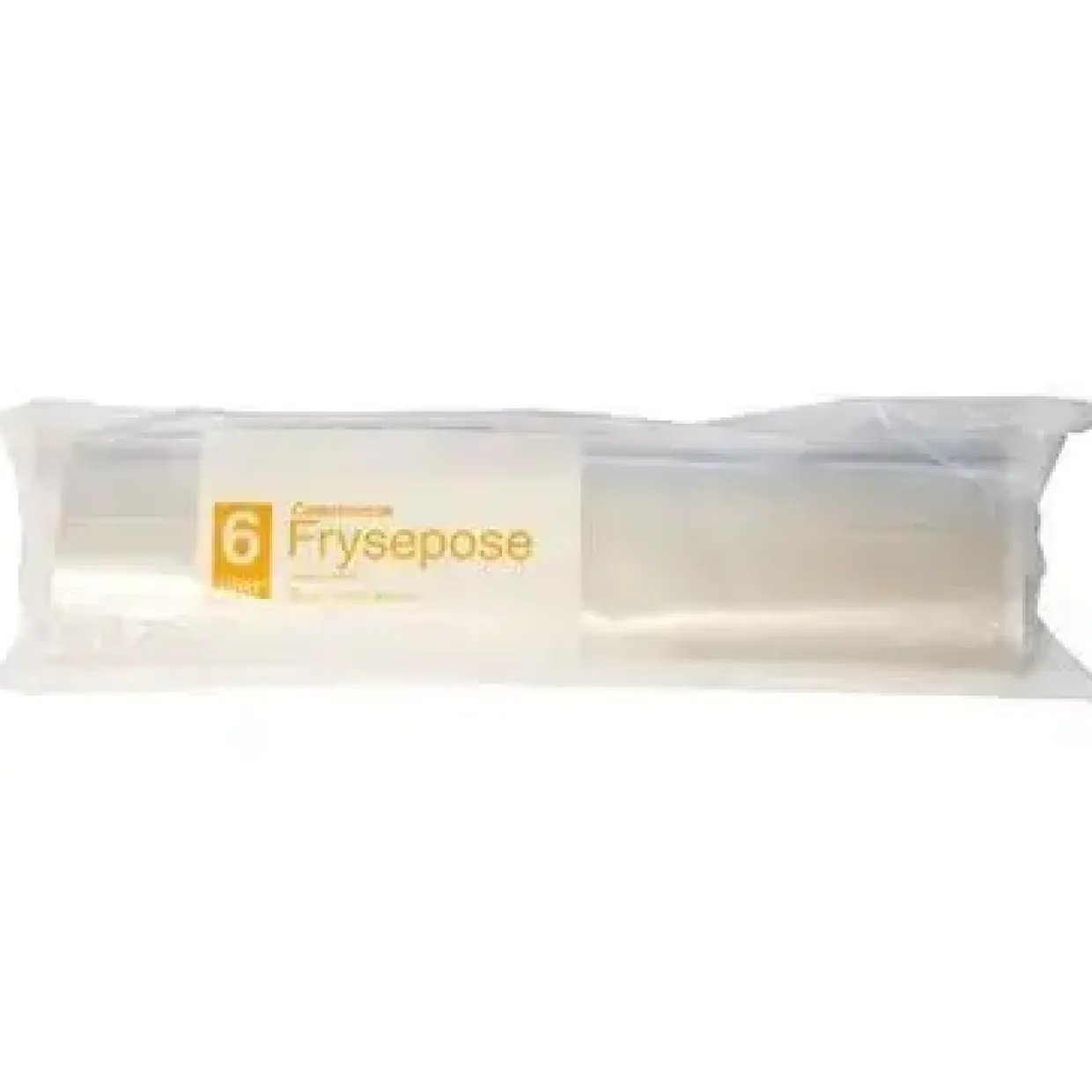 Frysepose Catersource 6 ltr 250x500 mm 34my med Skrivefelt LDPE - 30 rl x 50 stk/krt