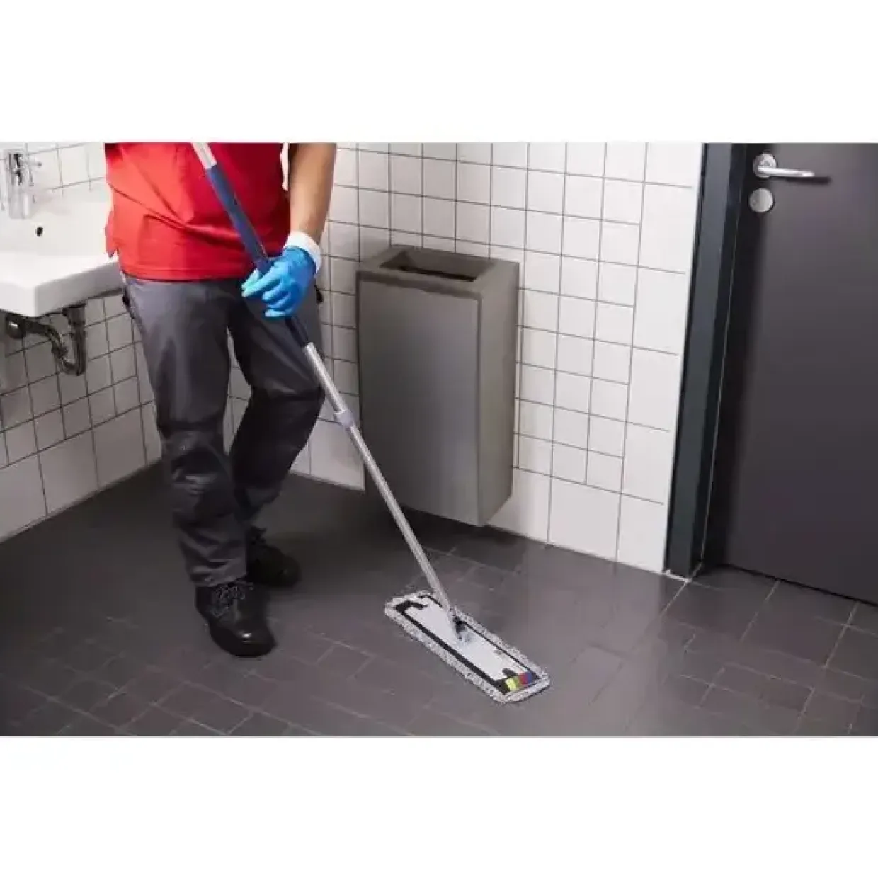 Fugt- og vådmoppe - Vileda Express PRO r-Trio Max - Grå - 40 cm