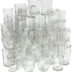 Fyrfadsstager diameter 4,5-7,3 cm højde 5,3-9,2 cm | 72 stk.