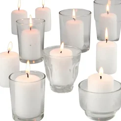 Fyrfadsstager diameter 4,5-7,3 cm højde 5,3-9,2 cm | 72 stk.