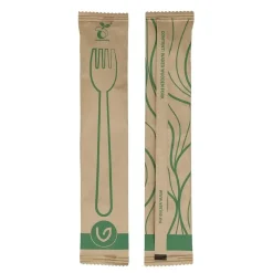 Gaffel Enkeltpakket Verive L160mm Træ Natur - 10 ps x 100 stk/krt
