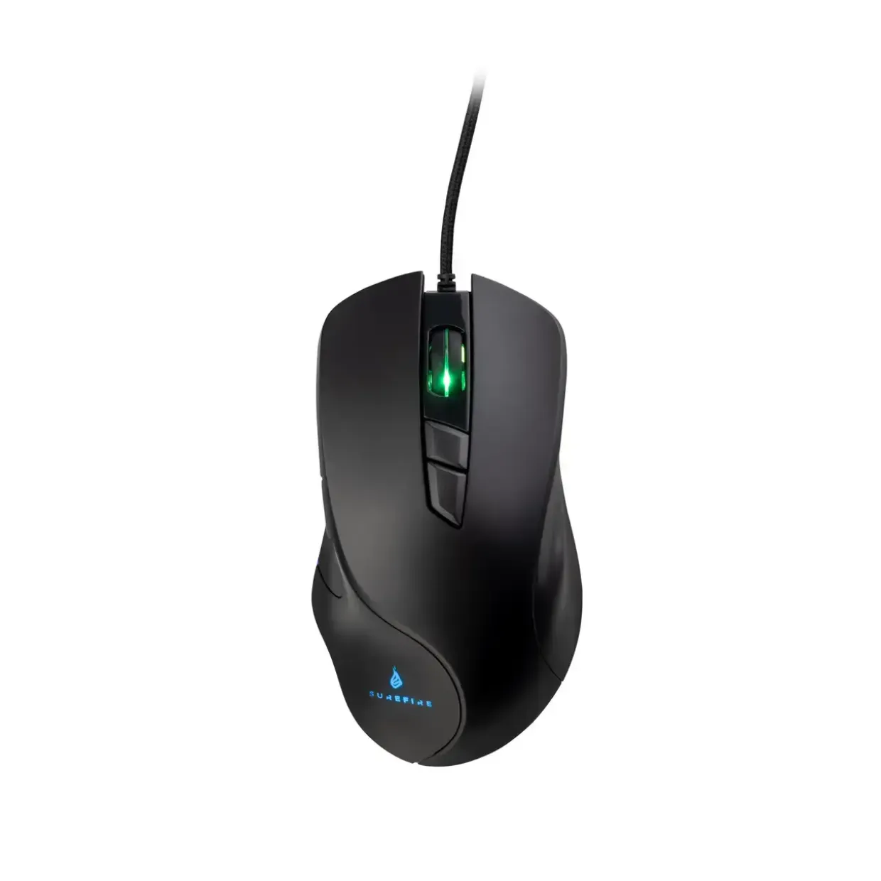 Gamingmus - SureFire Martial Claw - 7 knapper - RGB - 7200 DPI - Sort