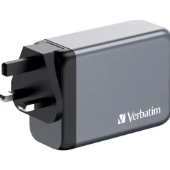 GaN-oplader – Verbatim GNC-240 – 4-port – 240W – USB-A/USB-C