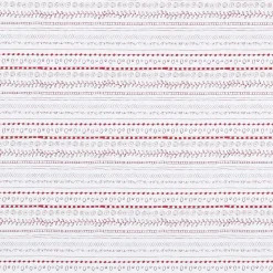 Gavepapir bredde 70 cm 80 gram grøn hvid rød doodles | 4 meter