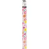 Gavepapir Slik frugt og donuts B: 50 cm 80 g lys turkis 5 m pr rulle
