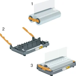 GBC Lamineringsfilm refill Foton 30 125 mic