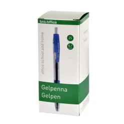 Gelpen - BNT/Office - Blå - 0,7 mm - 25 stk