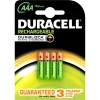 Genopladelige AAA batterier Duracell - 750 mAh 4 stk