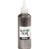 Glitterlim - grå 118ml