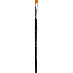 Gold Line Pensler, nr. 8 , B: 9 mm, flad, 12stk.