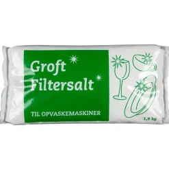 Groft filtersalt til opvaskemaskine - 1,8 kg - 6 stk