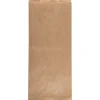 Grovbrødspose brun sidefalset papir 16x37,50 cm - 1000 stk