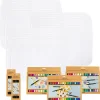 Gruppe DIY Kit | Mal din egen dækkeserviet | Str. 30x45 cm, streg 2,3+3,6 mm, ass. farver | 30 stk./ 1 pk.