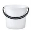 Gulvspand med hank hvid 10l - 10 stk