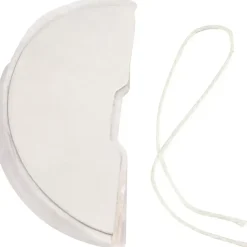 Harmonika kugler 8 cm hvid | 10 stk.