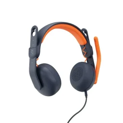 Headset Logitech Zone Learn On-Ear USB-C - Classic Blue (Edu)