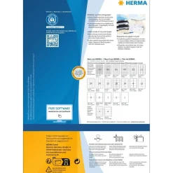 Herma etiket recycled 99,1x38,1 hvid (1120)