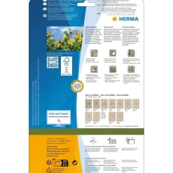 Herma etiket Silphie 210x148 kraftpapir (40)