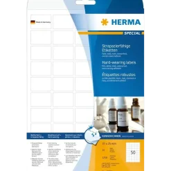 HERMA Herma etiket film ekstra stærk 37x25 mat - 1250 labels