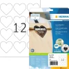 Herma label Premium hearts 60mm A4 (120)