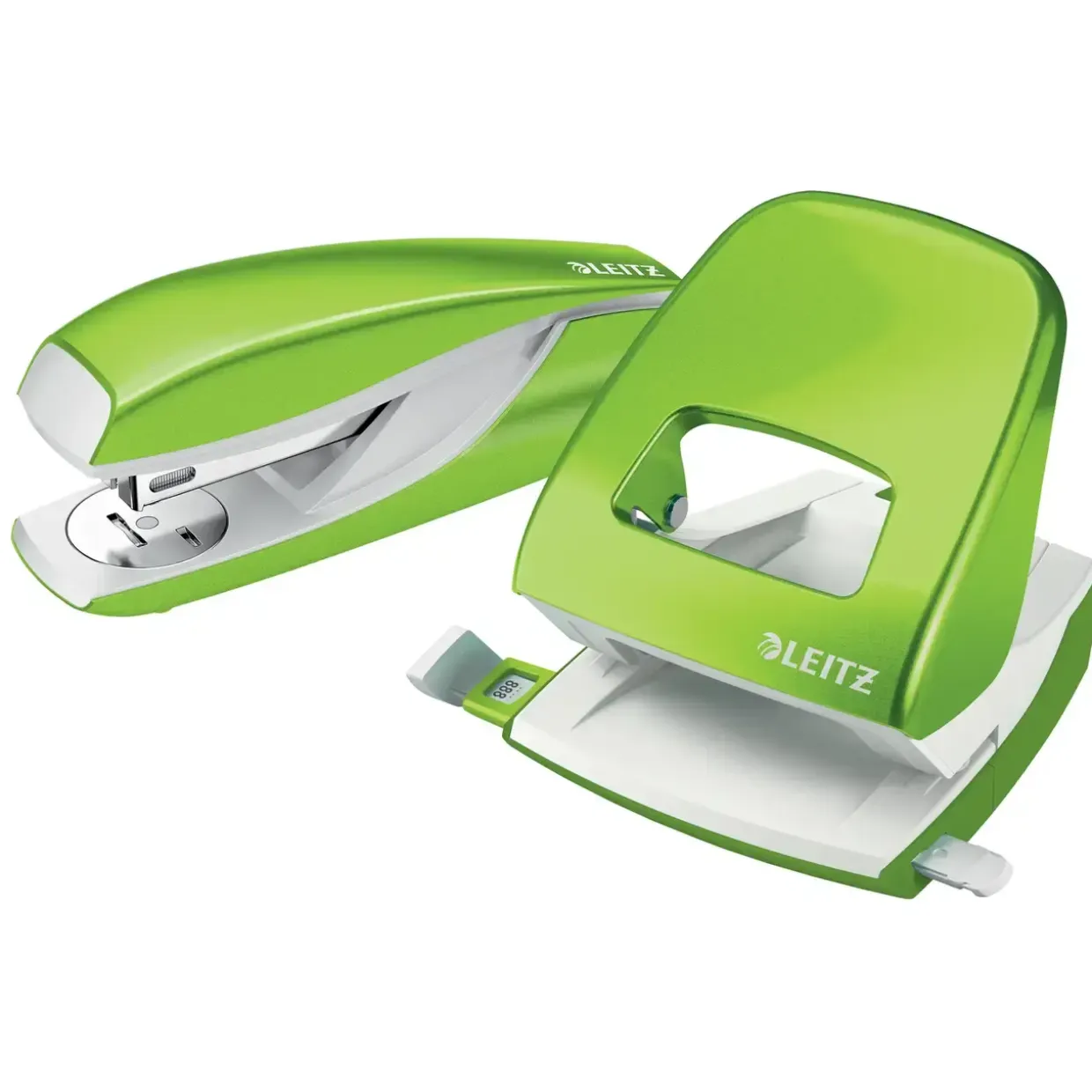 Hæftemaskine Leitz 5502 WOW t. 30ark grøn