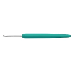 Hæklenål nr 2.5 (2,5 mm) grøn - 13.3cm