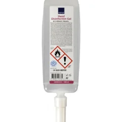 Hånddesinfektion Abena gel refill pose til dispenser - 1000 ml - 6 stk