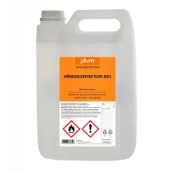 Hånddesinfektion - Plum 85% - Flydende - 5 l