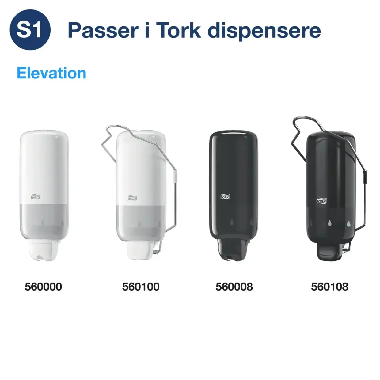 Hånddesinfektionsgel - Tork - 420106 - 80% ethanol - 1000 ml