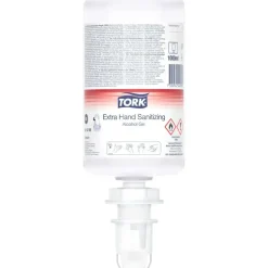 Hånddesinfektionsgel - Tork 424206 - S4 - 1000 ml - 80% alkohol - 6 stk