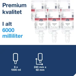Hånddesinfektionsskum - Tork 520402 - S4 - 1000 ml - Uden alkohol - 6 stk