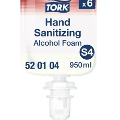 Hånddesinfektion - Tork 520104 - S4 - Skum - Alkoholbaseret 75% - 950 ml - 6 stk
