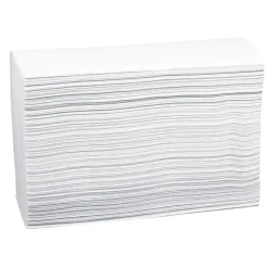 Håndklædeark Abena Care-Ness Excellent 3-lags W-fold 32x20,3cm 8 cm hvid 125 ark - 25 pakker