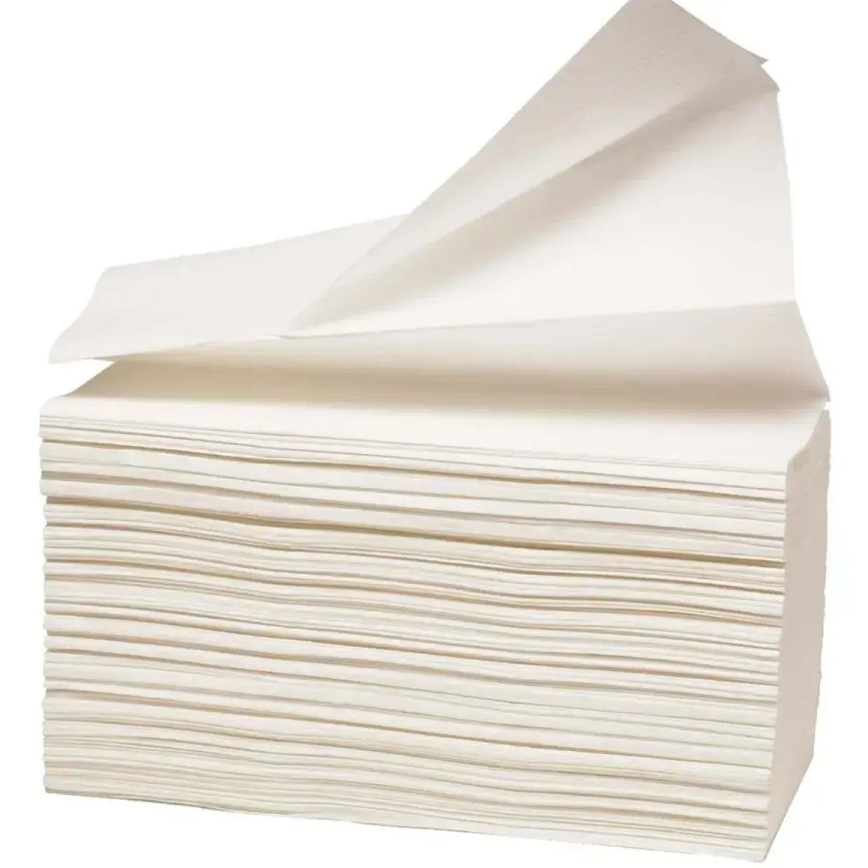 Håndklædeark ABENA 2-lags Z-fold 24x20,3cm 8 cm hvid - 130 ark pr pakke - 20 pakker