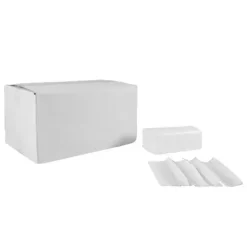 Håndklædeark C-Fold 2-lag L31xB22.2xD9.5cm Nyfiber Hvid - 15 pk x 162 stk/krt