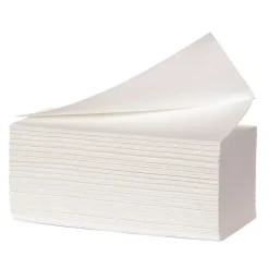 Håndklædeark - neutral - 3-lags - V-fold - 21,5x24X10,5cm - hvid - 150 stk pr pakke - 20 pakker