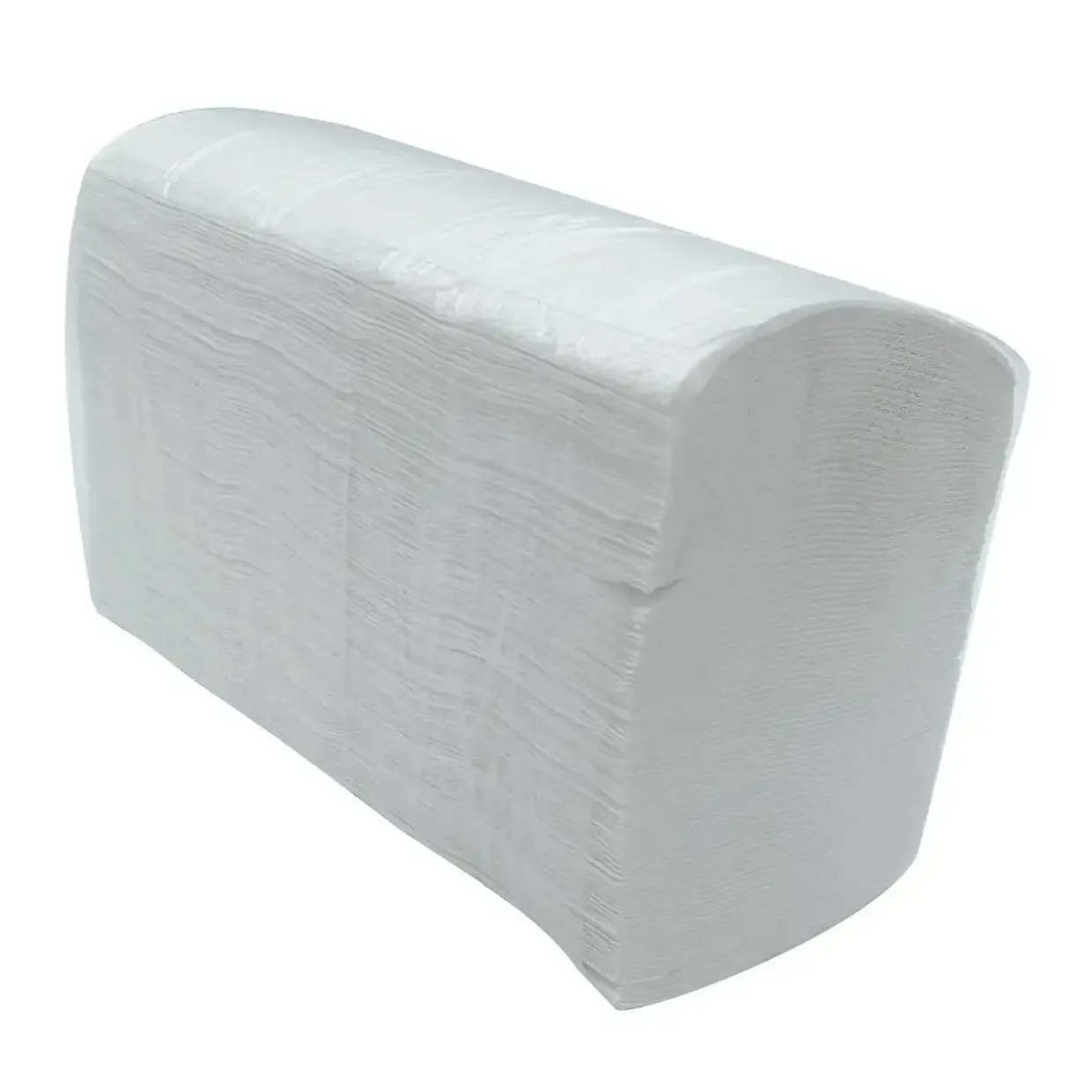 Håndklædeark Pristine Extra Soft V-Fold 2-lag L23xB21xD11.5cm Nyfiber Hvid - 15 pk x 200 stk/krt