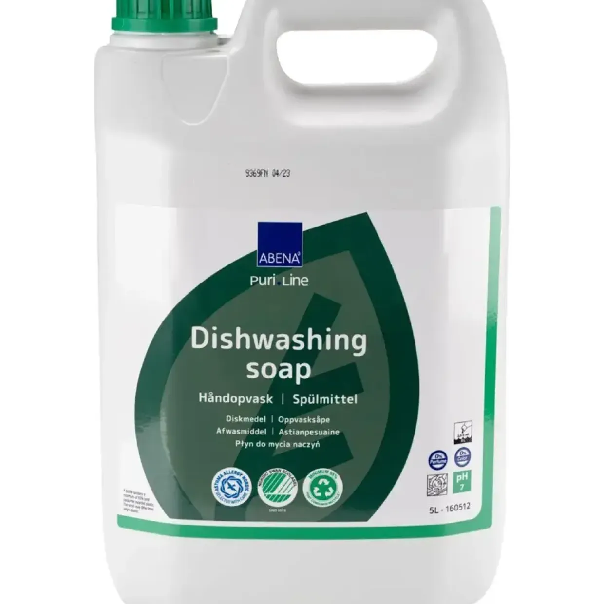 Håndopvask, ABENA Puri-Line, 5 l, uden farve og parfume - 2 stk