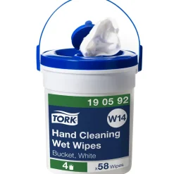 Håndrens Tork 190592 Wet Wipe spand 58ark | spand - 4sp | kar
